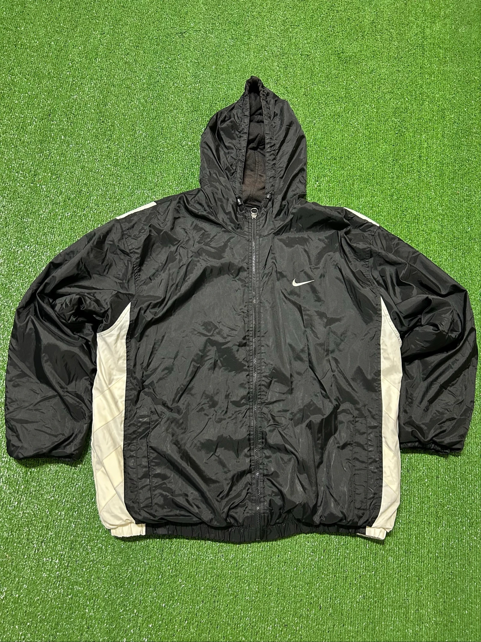Nike 90s vintage premium shell jacket big swoosh 